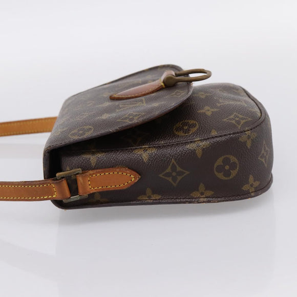 LOUIS VUITTON Monogram Saint Cloud MM Shoulder Bag M51243 LV Auth 198940