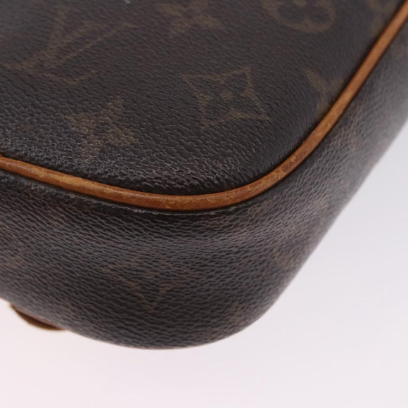 LOUIS VUITTON Monogram Pochette Gange Shoulder Bag M51870 LV Auth 198941