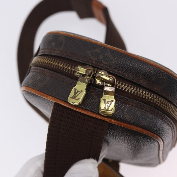 LOUIS VUITTON Monogram Pochette Gange Shoulder Bag M51870 LV Auth 198941