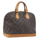 LOUIS VUITTON Monogram Alma Hand Bag M51130 LV Auth 198947-1