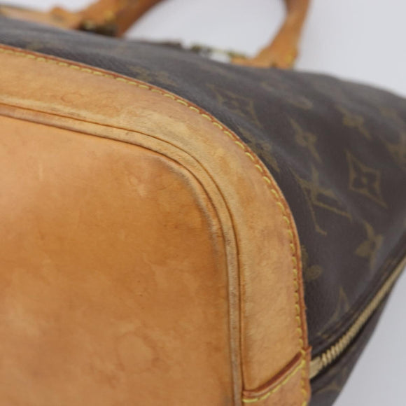 LOUIS VUITTON Monogram Alma Hand Bag M51130 LV Auth 198947