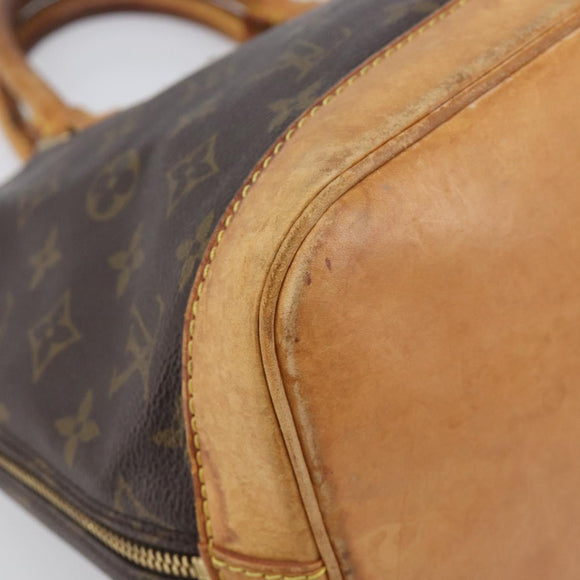 LOUIS VUITTON Monogram Alma Hand Bag M51130 LV Auth 198947