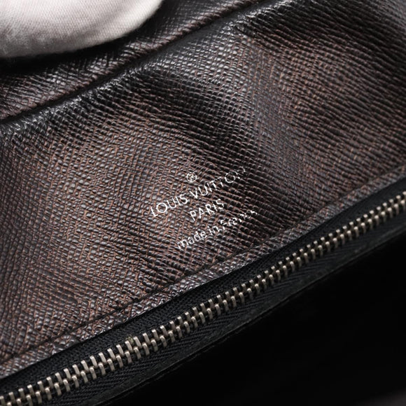 LOUIS VUITTON Epi Porte Documents Voyage Business Bag Black M54472 Auth 198948