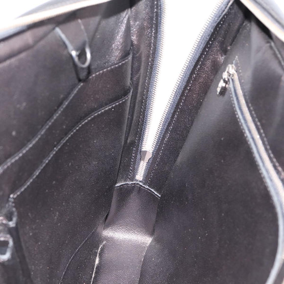 LOUIS VUITTON Epi Porte Documents Voyage Business Bag Black M54472 Auth 198948