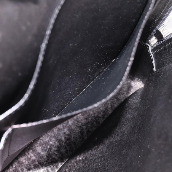 LOUIS VUITTON Epi Porte Documents Voyage Business Bag Black M54472 Auth 198948
