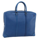 LOUIS VUITTON Epi Porte Documents Voyage Business Bag Blue M54475 LV Auth 198949-1