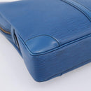 LOUIS VUITTON Epi Porte Documents Voyage Business Bag Blue M54475 LV Auth 198949-15