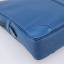 LOUIS VUITTON Epi Porte Documents Voyage Business Bag Blue M54475 LV Auth 198949-9