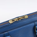 LOUIS VUITTON Epi Porte Documents Voyage Business Bag Blue M54475 LV Auth 198949-17