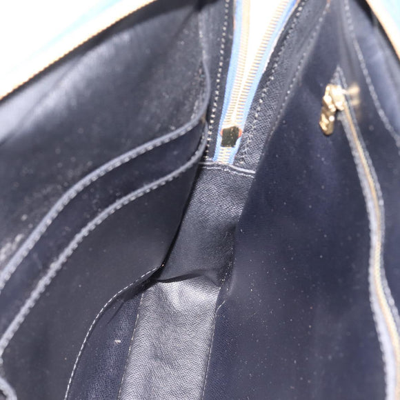 LOUIS VUITTON Epi Porte Documents Voyage Business Bag Blue M54475 LV Auth 198949