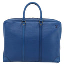 LOUIS VUITTON Epi Porte Documents Voyage Business Bag Blue M54475 LV Auth 198949-13