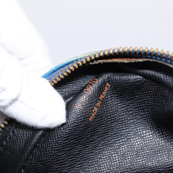 LOUIS VUITTON Epi Porte Documents Voyage Business Bag Blue M54475 LV Auth 198949