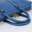 LOUIS VUITTON Epi Porte Documents Voyage Business Bag Blue M54475 LV Auth 198949-7