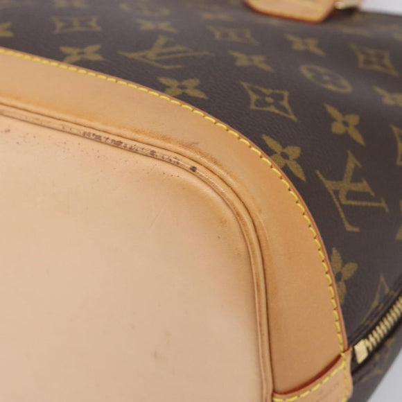 LOUIS VUITTON Monogram Alma Hand Bag M51130 LV Auth 198950V