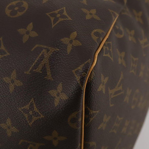 LOUIS VUITTON Monogram Keepall 55 Boston Bag M41424 LV Auth 198952A