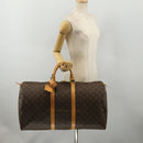 LOUIS VUITTON Monogram Keepall 55 Boston Bag M41424 LV Auth 198952A-22