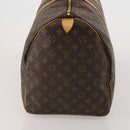 LOUIS VUITTON Monogram Keepall 55 Boston Bag M41424 LV Auth 198952A-3
