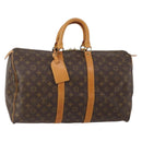 LOUIS VUITTON Monogram Keepall 45 Boston Bag M41428 LV Auth 198954-1