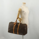 LOUIS VUITTON Monogram Keepall 45 Boston Bag M41428 LV Auth 198955A-22