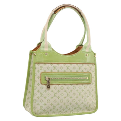 LOUIS VUITTON Monogram Mini Suck Catlin Bag Almond Green M92931 LV Auth 198957A