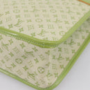 LOUIS VUITTON Monogram Mini Suck Catlin Bag Almond Green M92931 LV Auth 198957A-16