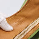 LOUIS VUITTON Monogram Mini Suck Catlin Bag Almond Green M92931 LV Auth 198957A-10