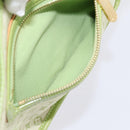 LOUIS VUITTON Monogram Mini Suck Catlin Bag Almond Green M92931 LV Auth 198957A-21