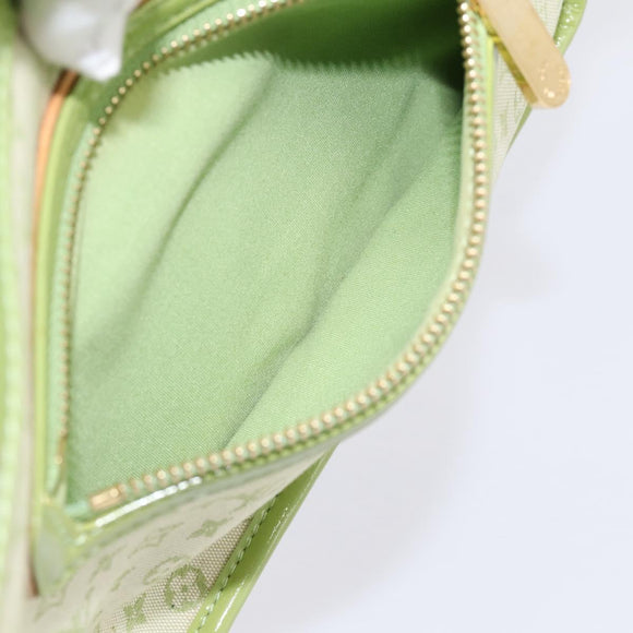 LOUIS VUITTON Monogram Mini Suck Catlin Bag Almond Green M92931 LV Auth 198957A