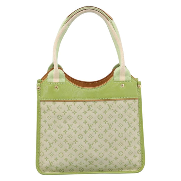 LOUIS VUITTON Monogram Mini Suck Catlin Bag Almond Green M92931 LV Auth 198957A