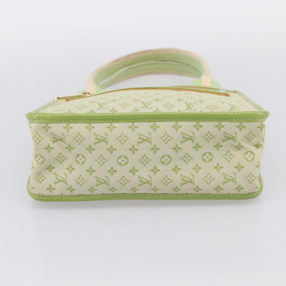 LOUIS VUITTON Monogram Mini Suck Catlin Bag Almond Green M92931 LV Auth 198957A