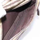 GUCCI GG Supreme Shoulder Bag PVC Leather Beige Silver 114531 Auth 198958-21