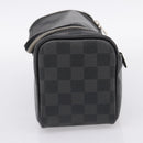 LOUIS VUITTON Damier Grafitte Toilette Pouch Clutch Bag N47625 LV Auth 198959A-4