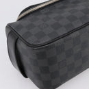 LOUIS VUITTON Damier Grafitte Toilette Pouch Clutch Bag N47625 LV Auth 198959A-14