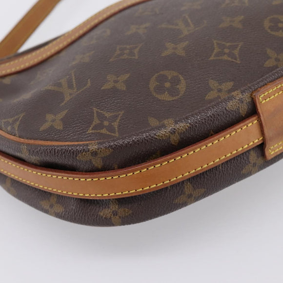 LOUIS VUITTON Monogram Jeune Fille MM Shoulder Bag M51226 LV Auth 198960