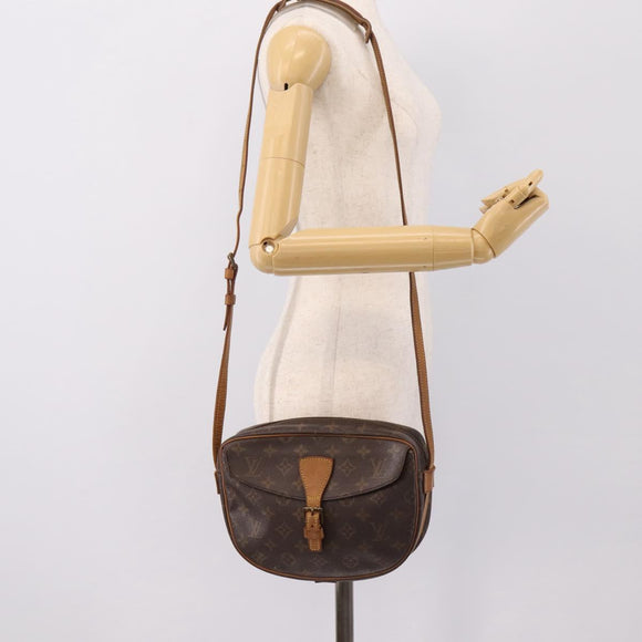 LOUIS VUITTON Monogram Jeune Fille MM Shoulder Bag M51226 LV Auth 198960