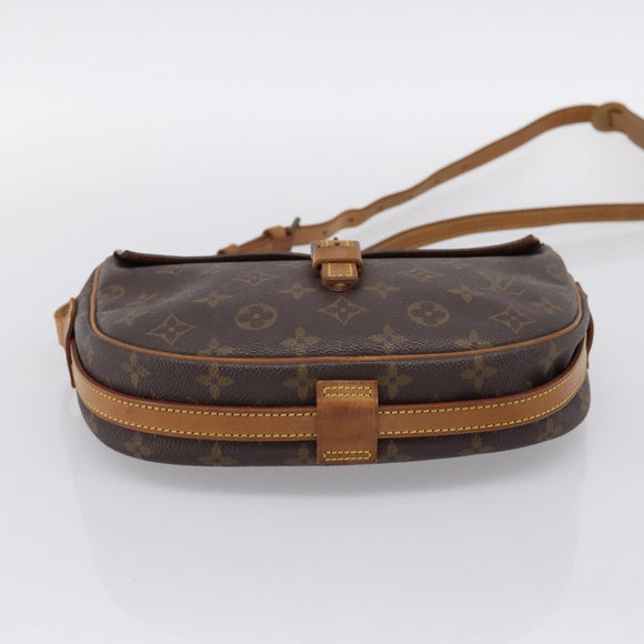 LOUIS VUITTON Monogram Jeune Fille MM Shoulder Bag M51226 LV Auth 198960