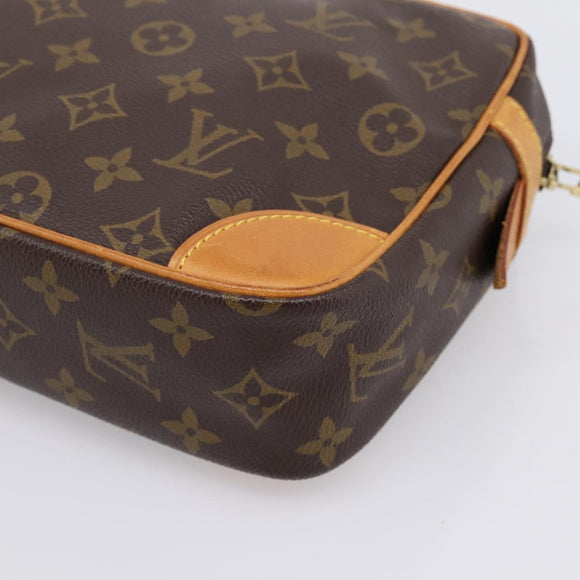 LOUIS VUITTON Monogram Compiegne 28 Clutch Bag M51845 LV Auth 198963