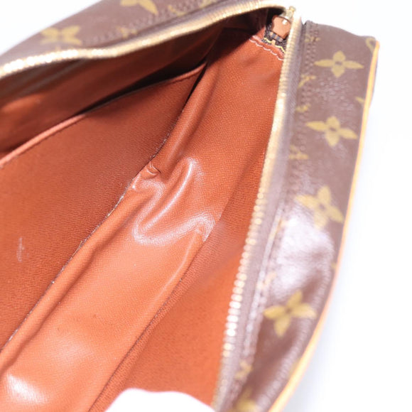 LOUIS VUITTON Monogram Compiegne 28 Clutch Bag M51845 LV Auth 198963