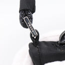 PRADA Accessory Pouch Nylon Black Silver Auth 198964-17