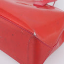 LOUIS VUITTON Monogram Vernis Wilshire PM Hand Bag Rose Pop M93643 Auth 198966-9