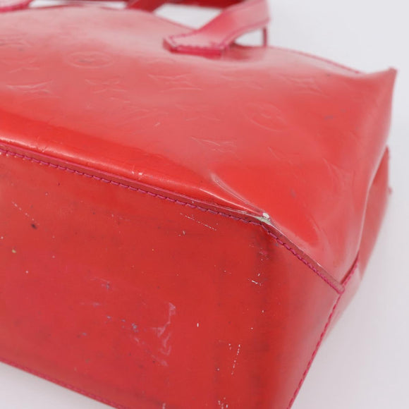 LOUIS VUITTON Monogram Vernis Wilshire PM Hand Bag Rose Pop M93643 Auth 198966