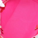 LOUIS VUITTON Monogram Vernis Wilshire PM Hand Bag Rose Pop M93643 Auth 198966-11