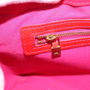 LOUIS VUITTON Monogram Vernis Wilshire PM Hand Bag Rose Pop M93643 Auth 198966-20