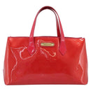 LOUIS VUITTON Monogram Vernis Wilshire PM Hand Bag Rose Pop M93643 Auth 198966-13