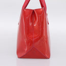 LOUIS VUITTON Monogram Vernis Wilshire PM Hand Bag Rose Pop M93643 Auth 198966-3