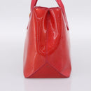 LOUIS VUITTON Monogram Vernis Wilshire PM Hand Bag Rose Pop M93643 Auth 198966-4
