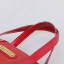 LOUIS VUITTON Monogram Vernis Wilshire PM Hand Bag Rose Pop M93643 Auth 198966-8