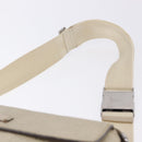 GUCCI GuccissimaGG Body Bag Leather Ivory Silver 162916 Auth 198969-10
