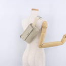 GUCCI GuccissimaGG Body Bag Leather Ivory Silver 162916 Auth 198969-27