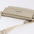 GUCCI GuccissimaGG Body Bag Leather Ivory Silver 162916 Auth 198969-8